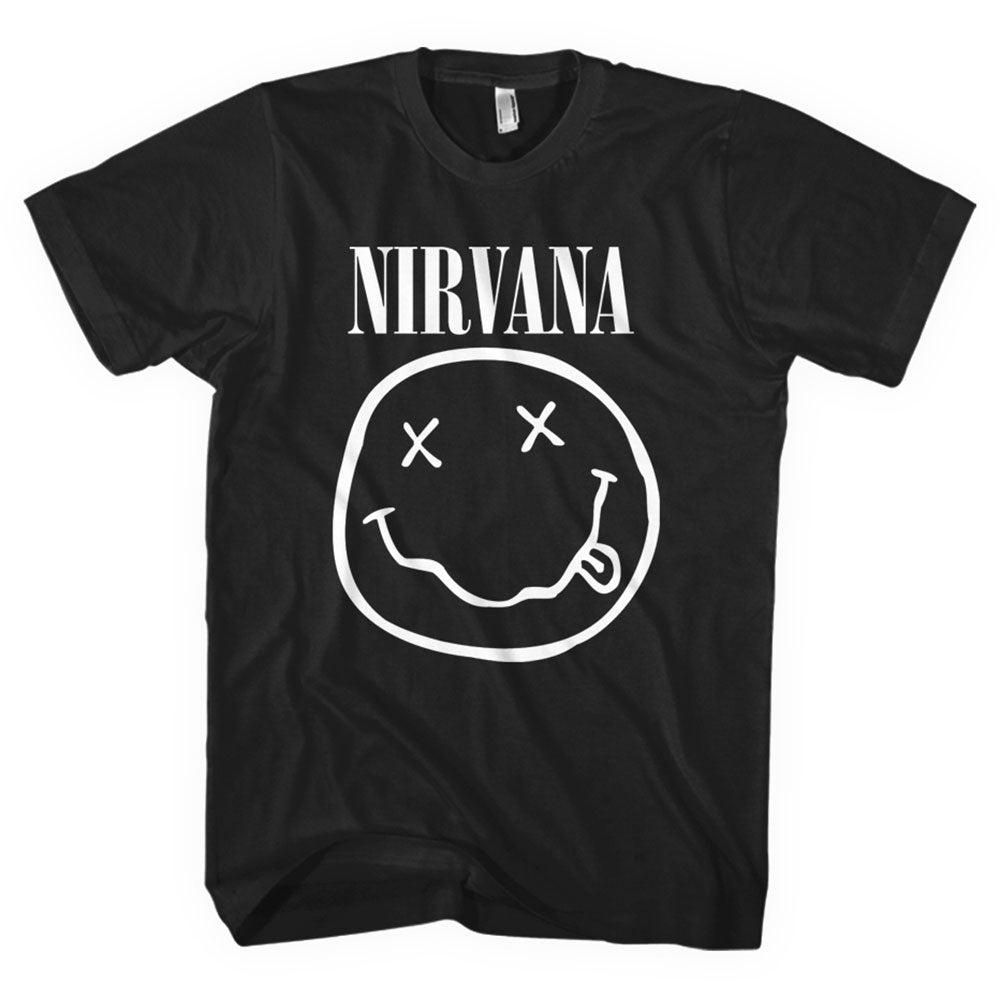 Nirvana Unisex T-Shirt: White Smiley