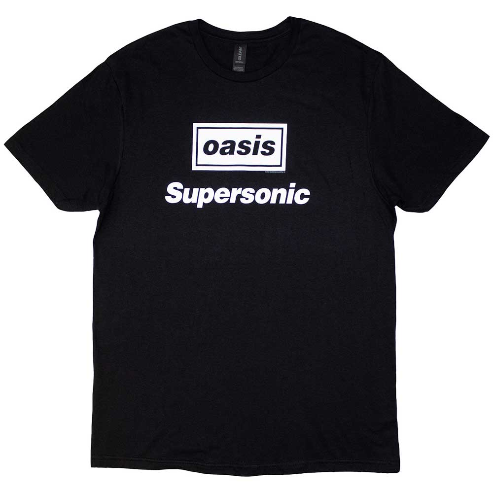 Oasis Unisex T-Shirt: Supersonic Title