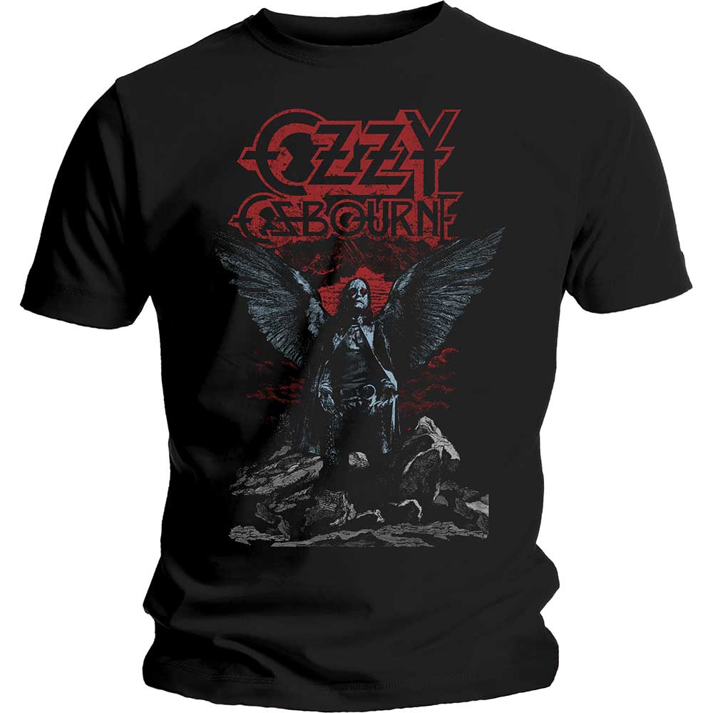 Ozzy Osbourne Unisex T-Shirt: Angel Wings