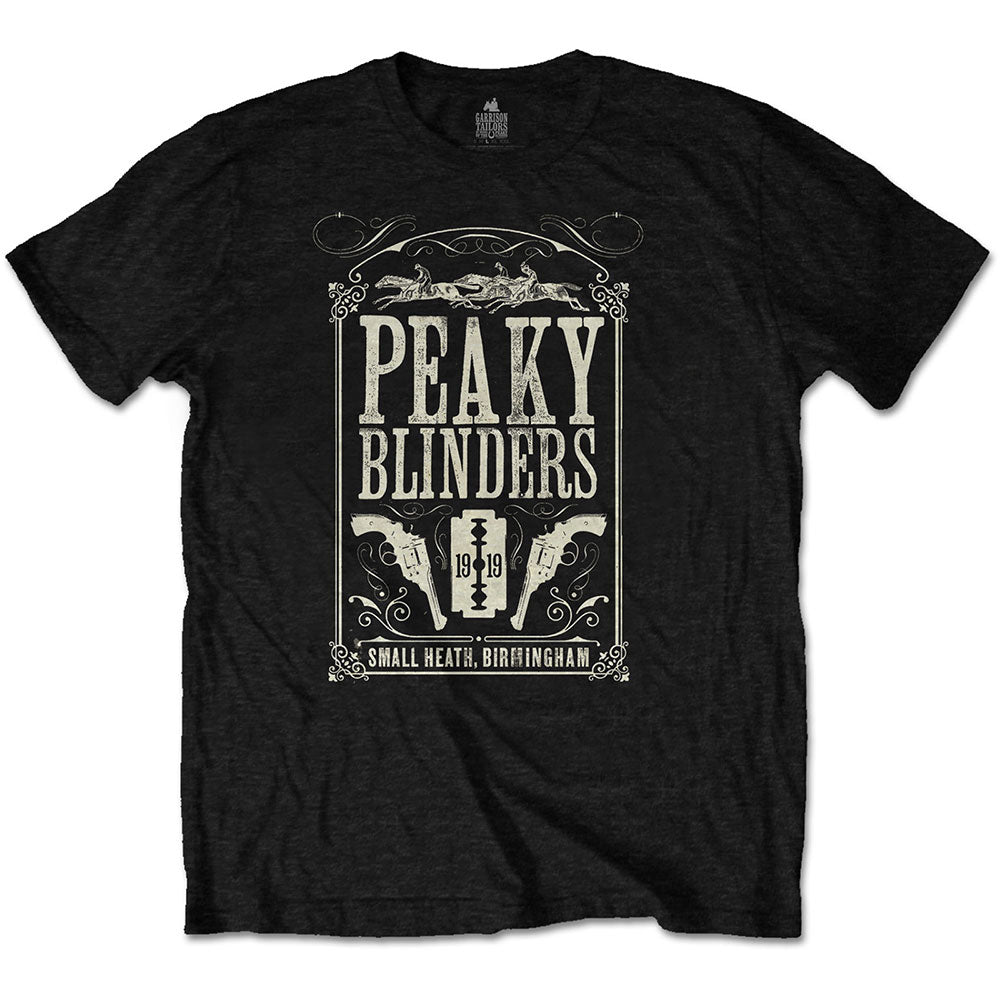 T-shirt Unisexe Peaky Blinders - Noir, Marque Casual Classic, Neuf Sans étiquette