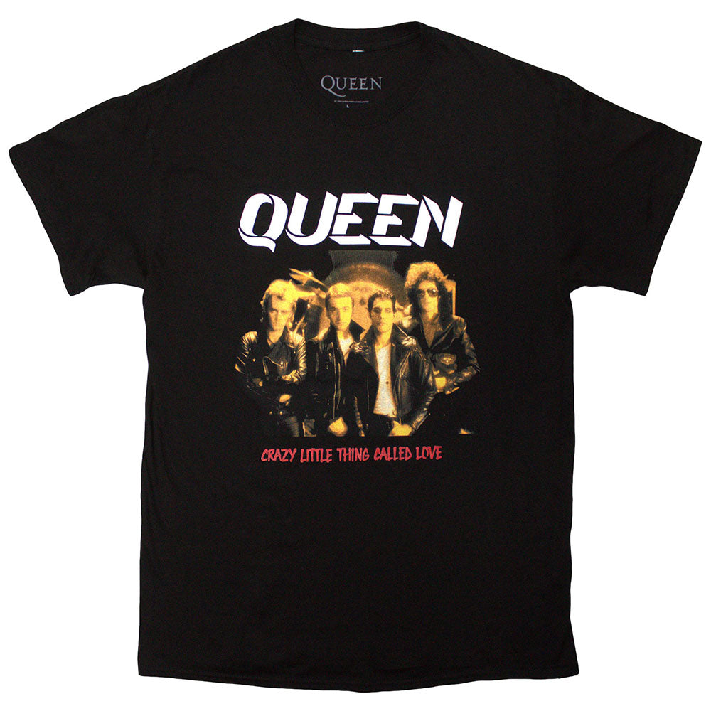 Queen Unisex T-Shirt: Crazy Little Thing (Black)