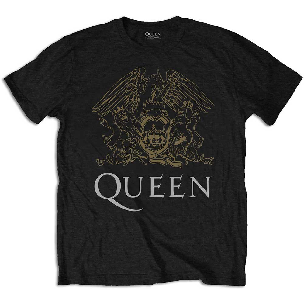 Queen Unisex T-Shirt: Crest