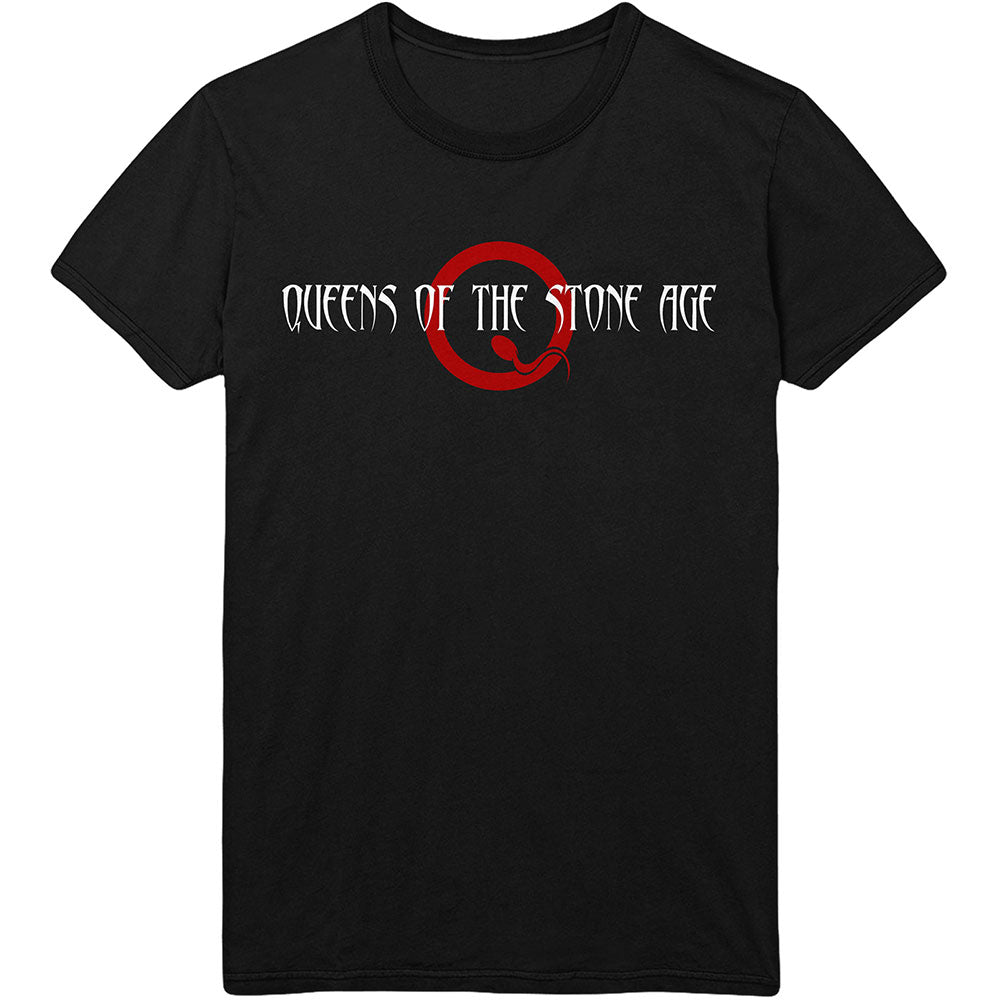 Queens Of The Stone Age Unisex T-Shirt: Text Logo