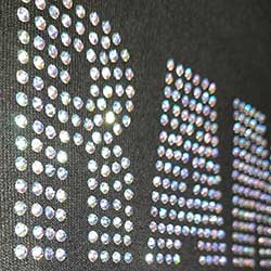 Ramones Unisex Embellished T-Shirt: Presidential Seal (Diamante)