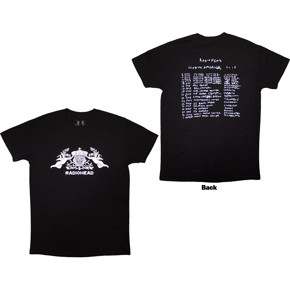 T-shirt Uomo Radiohead 'Stop Remembering' - Maglietta Rock In Cotone, Bianca, Girocollo