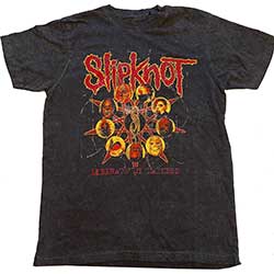 Slipknot Unisex T-Shirt: Liberate (Wash Collection & Back Print)