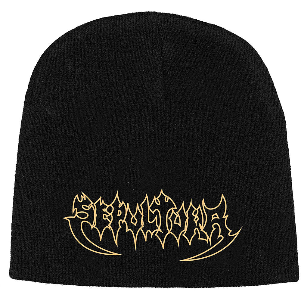 Sepultura Unisex Beanie Hat: Original Logo (Black)