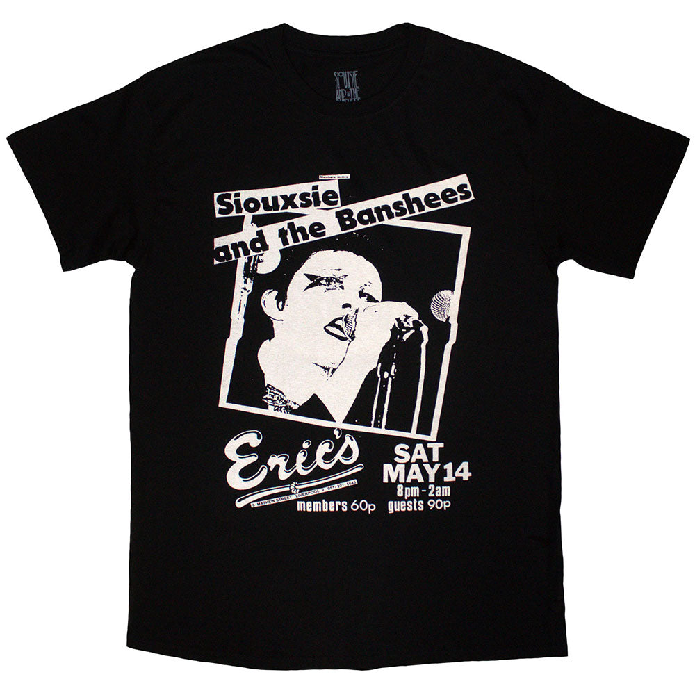 Siouxsie & The Banshees Unisex T-Shirt: Christine (Black)