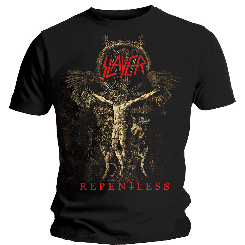 Slayer Unisex T-Shirt: Cruciform Skeletal