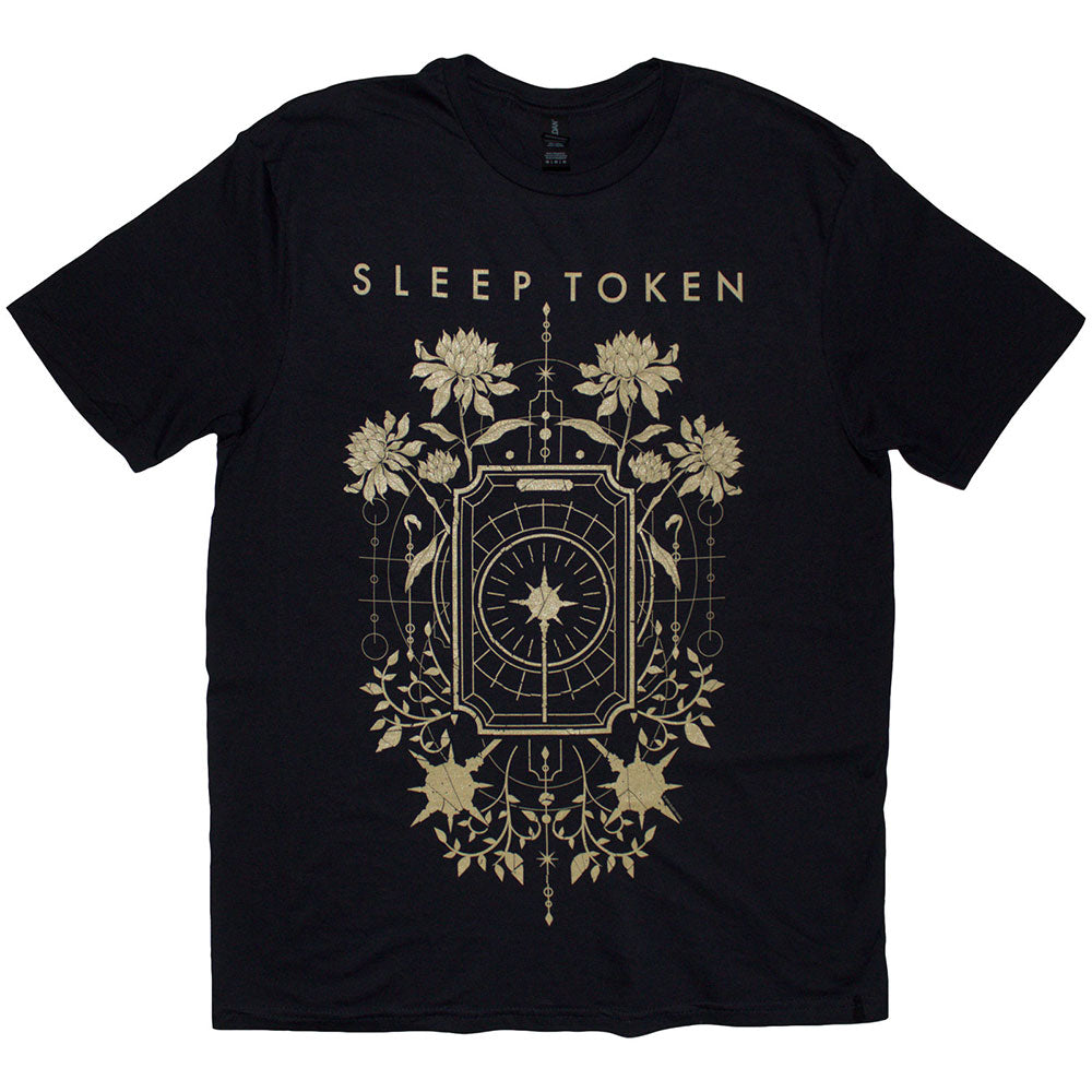 Sleep Token Unisex T-Shirt: Caramel (Black) (Back Print)