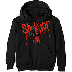 Slipknot Unisex Pullover Hoodie: Splatter (Back Print)