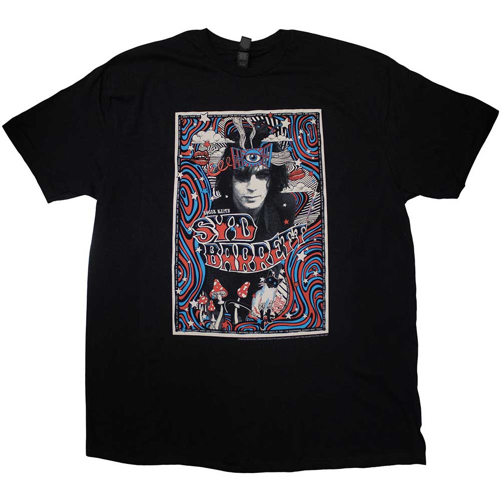 Syd Barrett Unisex T-Shirt: Melty Poster