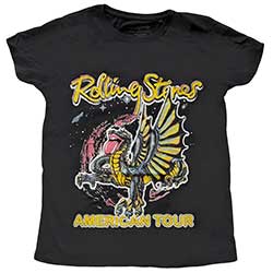 The Rolling Stones Ladies T-Shirt: American Tour Dragon