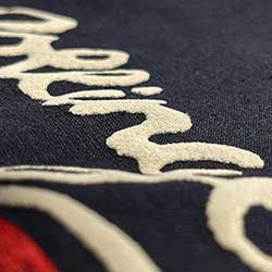 The Rolling Stones Ladies T-Shirt: Sixty Plastered Tongue (Suede Applique)