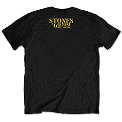 The Rolling Stones Unisex T-Shirt: Sixty Cyberdelic Tongue (Back Print)