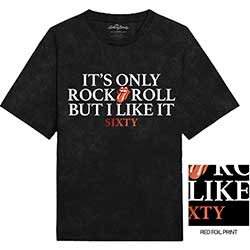 The Rolling Stones Unisex T-Shirt: Sixty It's only R&R but I like it (Foiled)