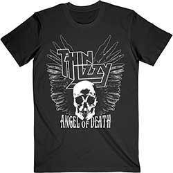 Thin Lizzy Unisex T-Shirt: Angel of Death (Back Print)
