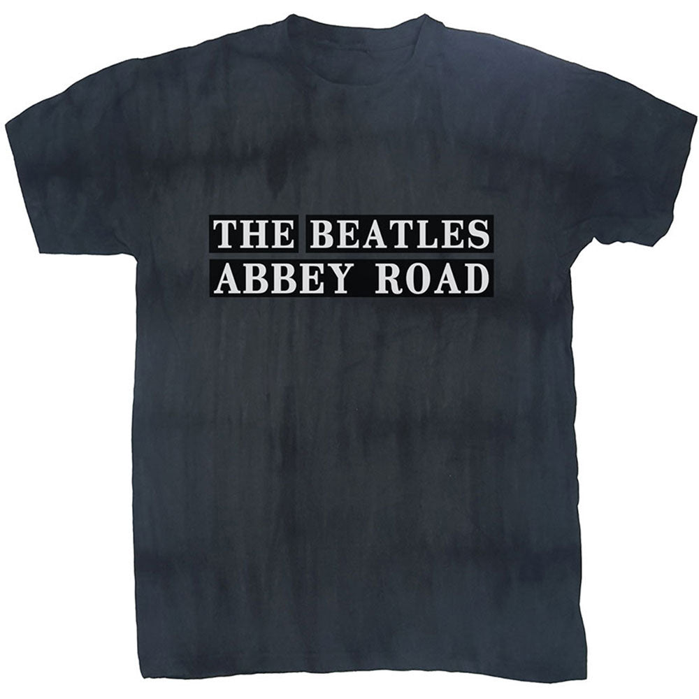 The Beatles Unisex T-Shirt: Abbey Road Sign (Wash Collection)