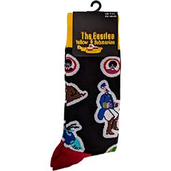 The Beatles Unisex Ankle Socks: Portholes & Characters (UK Size 7 - 11)