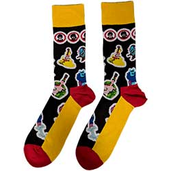 The Beatles Unisex Ankle Socks: Portholes & Characters (UK Size 7 - 11)