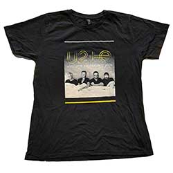 U2 Ladies T-Shirt: I+E Tour Bed Photo (Back Print) (Ex-Tour)