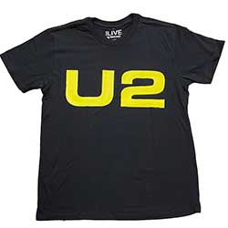 U2 Unisex T-Shirt: Logo 2018 (Back Print) (Ex-Tour)