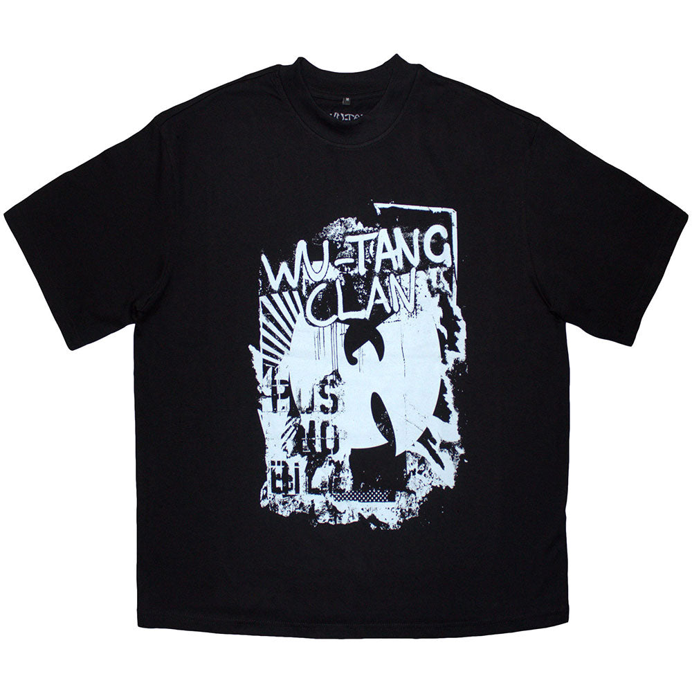 Mister Tee WuTang Clan - Enter the Wu Oversize Heren Tshirt - Zwart Mister Tee WuTang Clan - Enter the Wu Oversize Heren Tshirt - Zwart