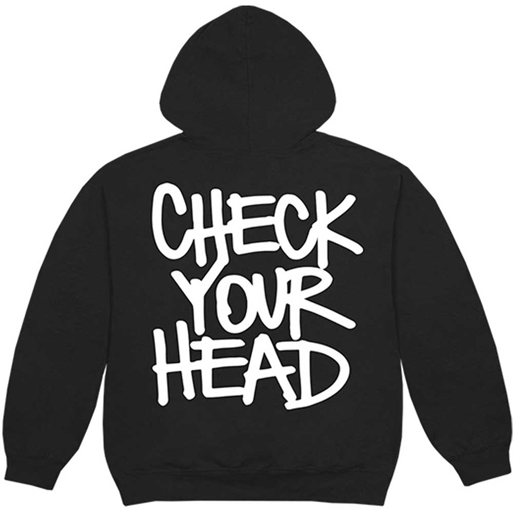 The Beastie Boys Unisex Pullover Hoodie: Check Your Head (Back Print)
