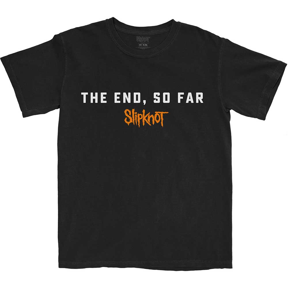 Slipknot Unisex T-Shirt: The End, So Far Album Cover (Back Print)