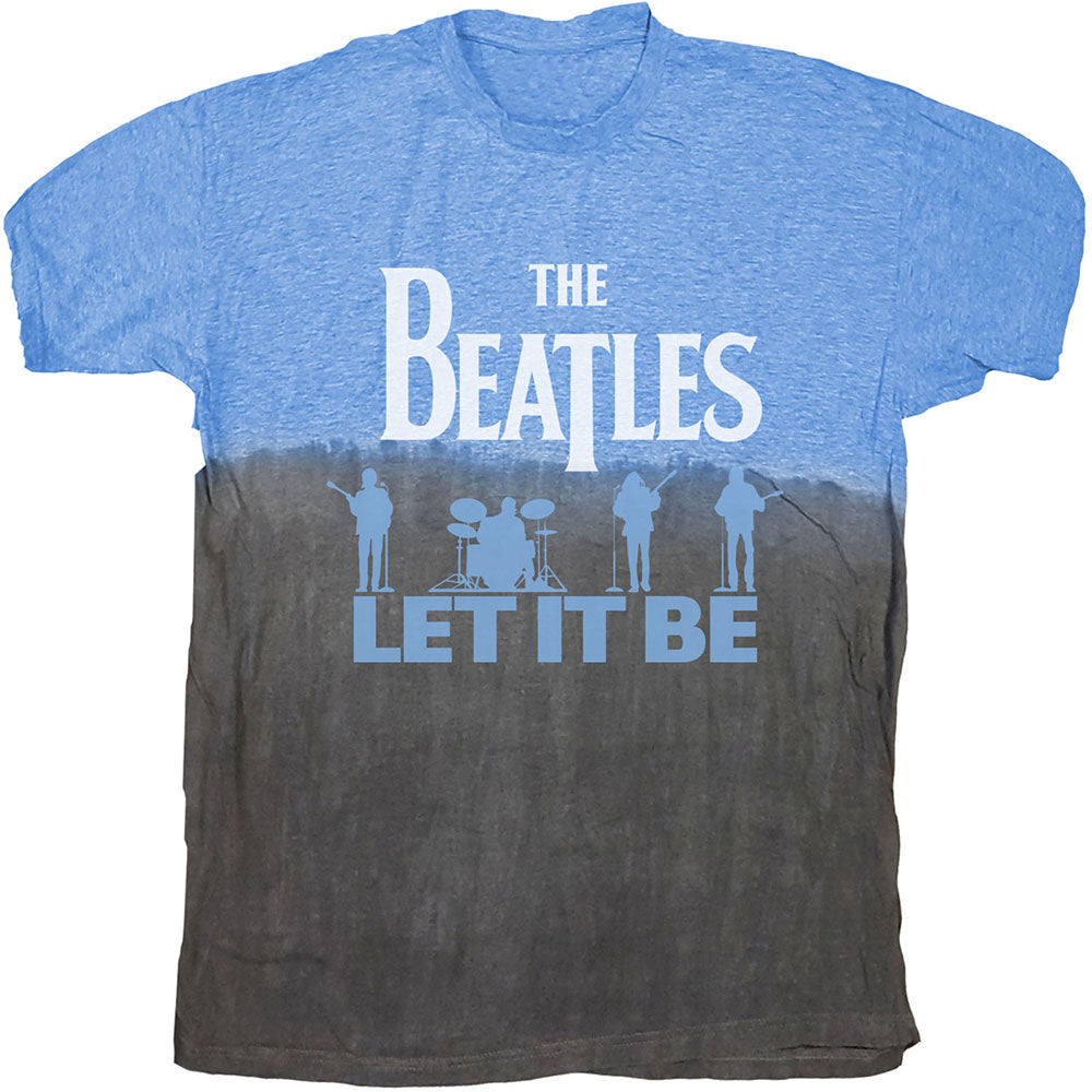 The Beatles Unisex T-Shirt: Let It Be Split (Wash Collection)