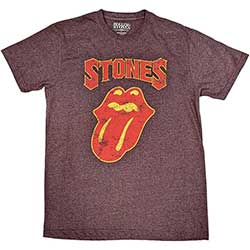 The Rolling Stones Unisex T-Shirt: Gothic Text