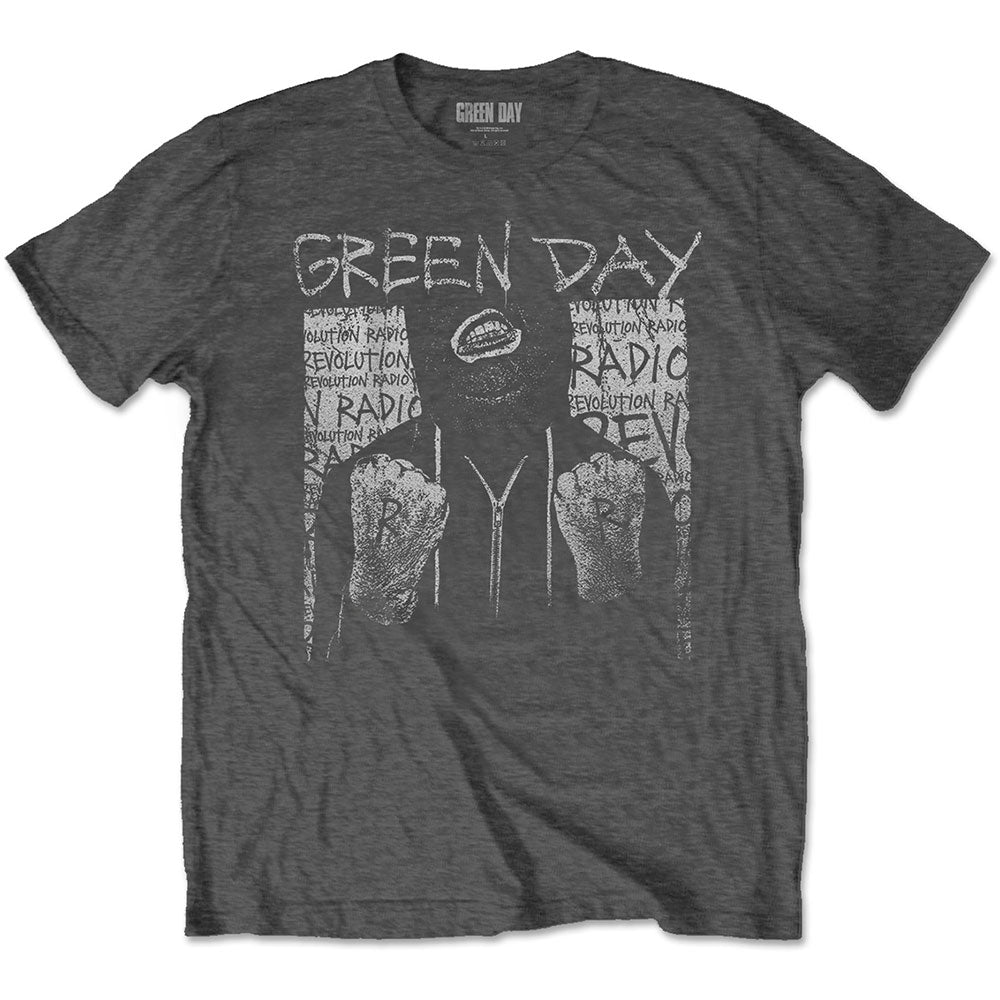Green Day Unisex T-Shirt: Ski Mask