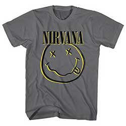 Nirvana Unisex T-Shirt: Inverse Smiley