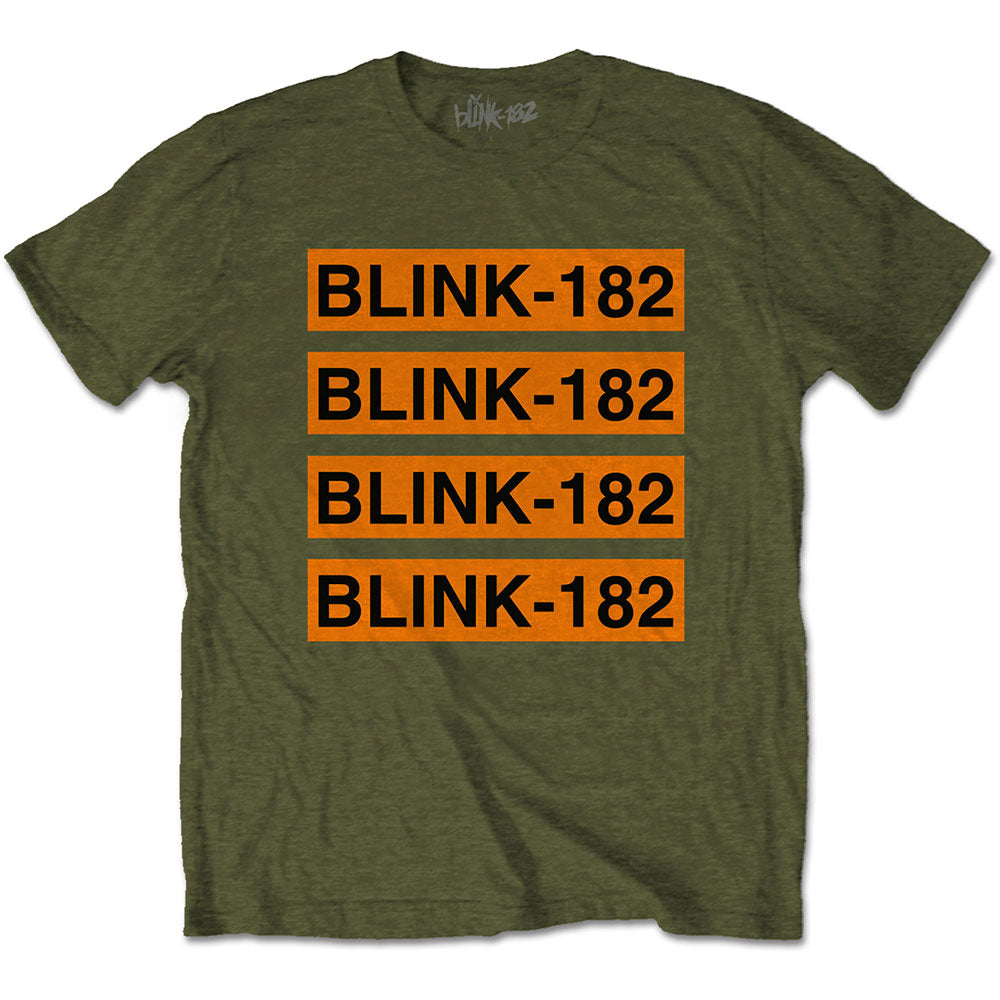 Blink-182 Unisex T-Shirt: Log Repeat