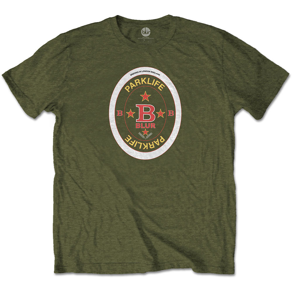 Blur Unisex T-Shirt: Parklife Beermat