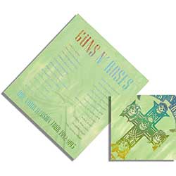 Guns N' Roses Unisex T-Shirt: Gradient Use Your Illusion Tour (Wash Collection & Back Print)