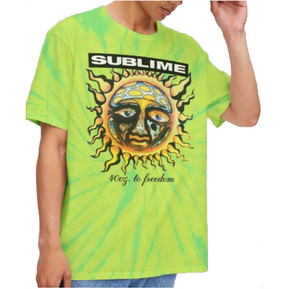 Sublime Unisex T-Shirt: 40oz To Freedom (Wash Collection)