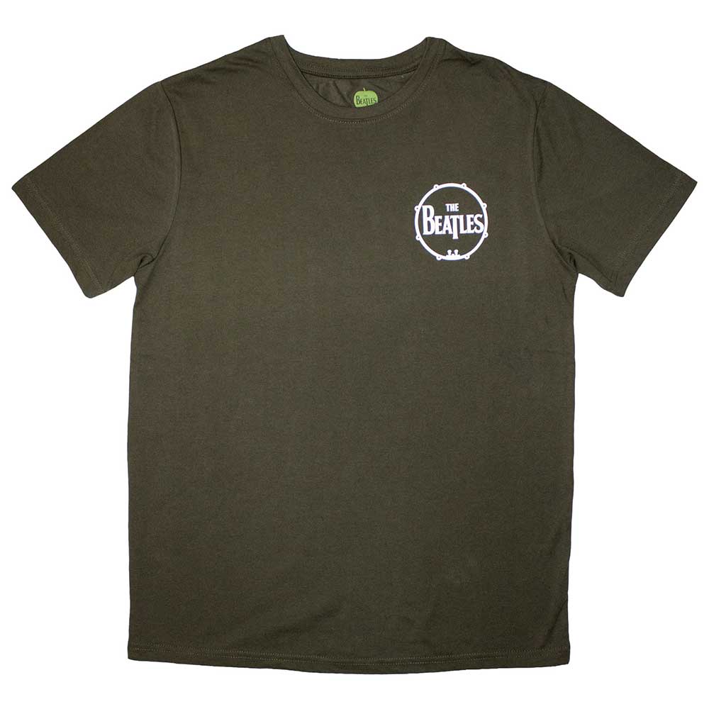 The Beatles Unisex T-Shirt: Mini Drum Logo