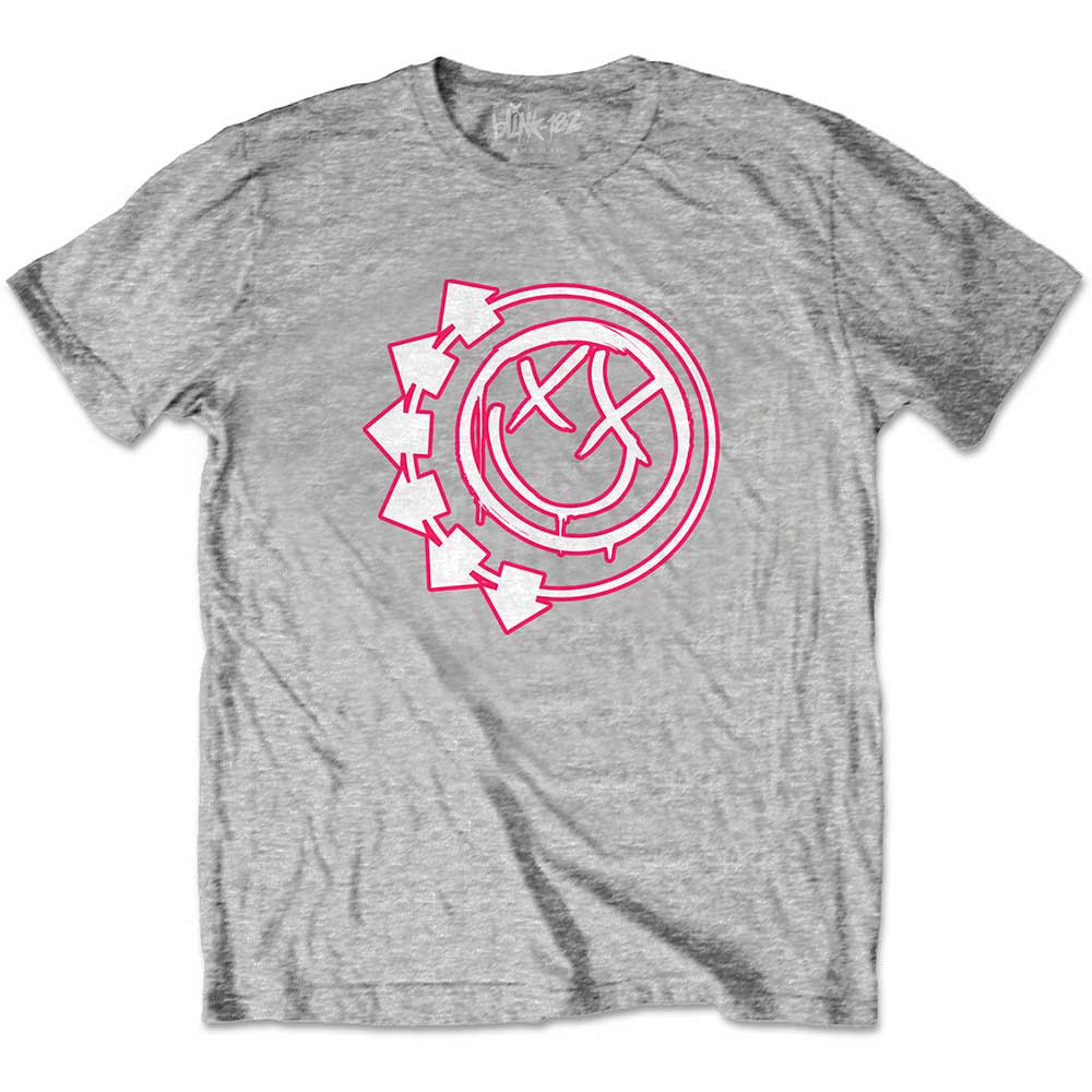 Blink-182 Kids T-Shirt: Six Arrow Smiley