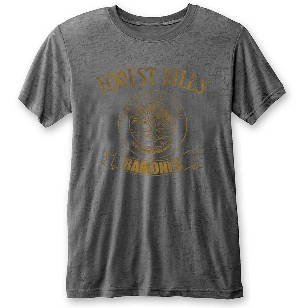 Ramones Unisex T-Shirt: Forest Hills (Burnout)