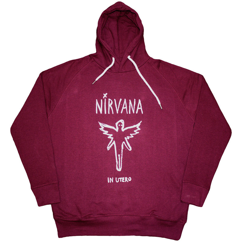Nirvana Unisex Pullover Hoodie: In Utero Outline