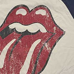 The Rolling Stones Unisex Raglan T-Shirt: Lick
