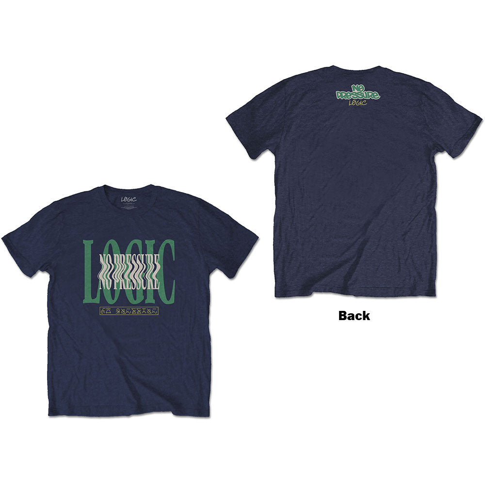 Logic Unisex T-Shirt: Wavy (Back Print)