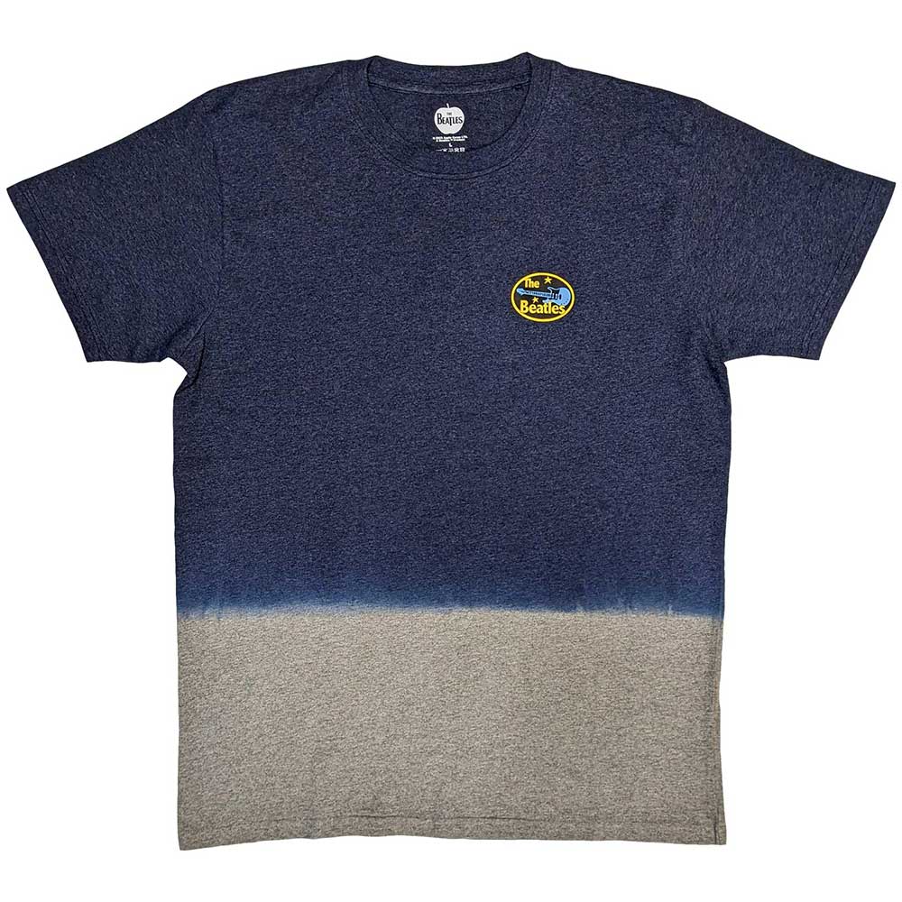The Beatles Unisex T-Shirt: Oval Logo Wash Collection