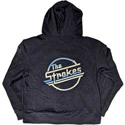 The Strokes パーカー The Strokes Unisex Zipped Hoodie: OG Magna (Back Print) – House of