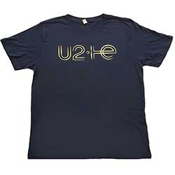 U2 Unisex T-Shirt: I+E 2015 Tour Dates (Back Print) (Ex-Tour)