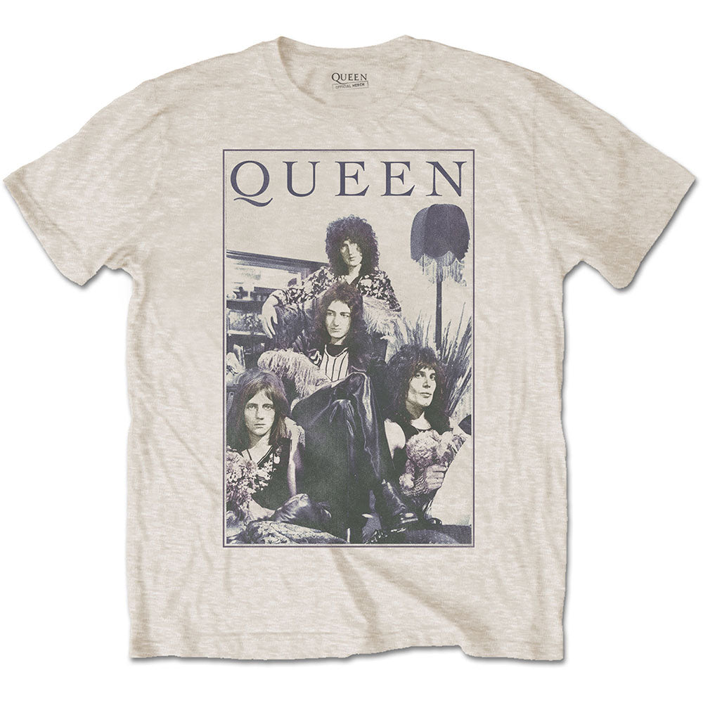 T-shirt Oversize Queen Bio Homme - Coton Bio, Taille S à XXL, Imprimé Graphique, Neuf Avec étiquettes