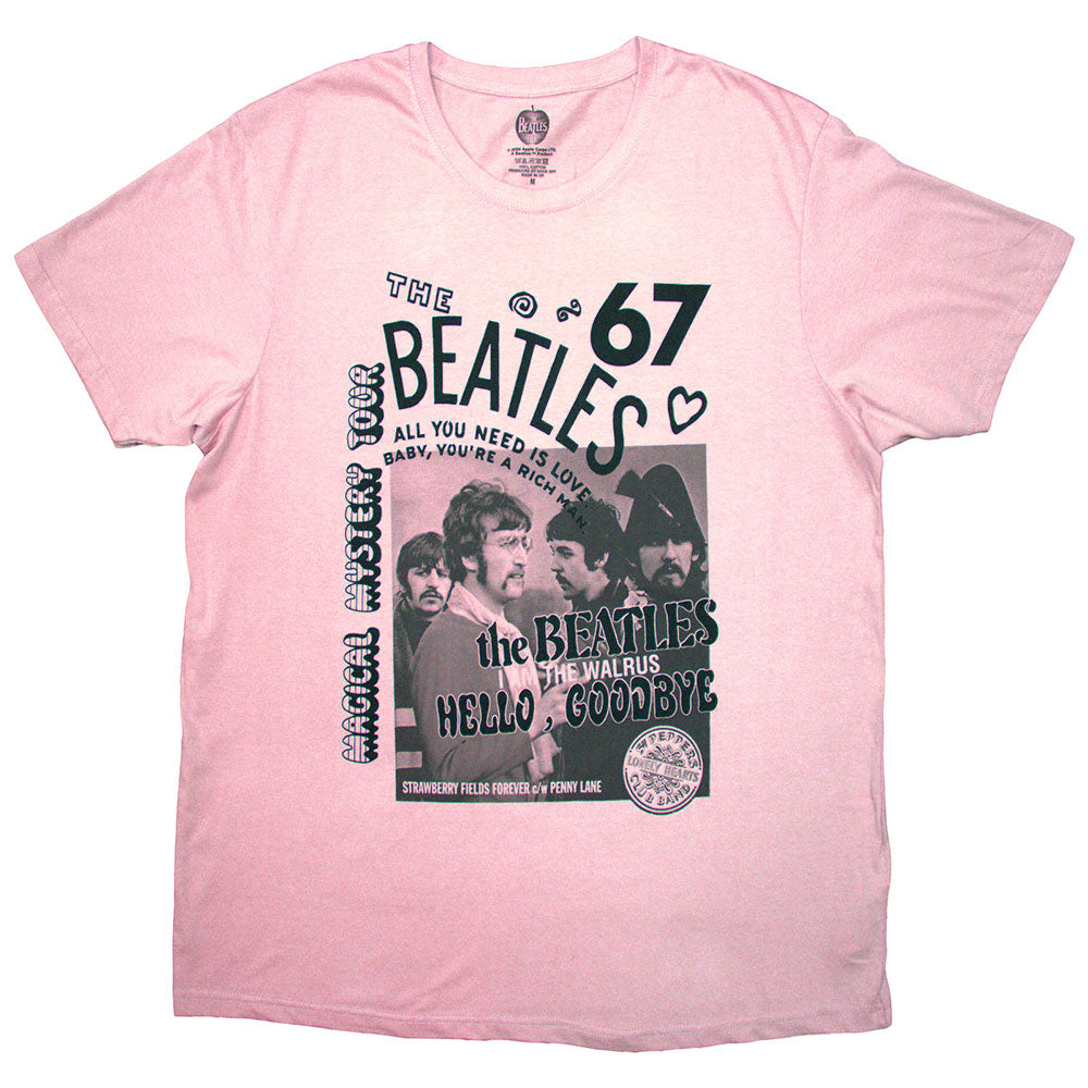 The Beatles Unisex T-Shirt: 1967