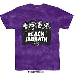 Black Sabbath Unisex T-Shirt: Band & Logo (Wash Collection)