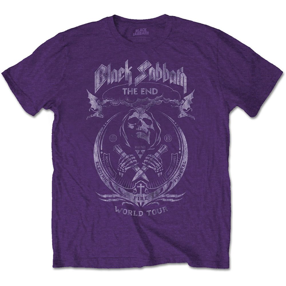 ブラックサバス THE END ワールドツアー Tシャツ ラグラン L相当 黒